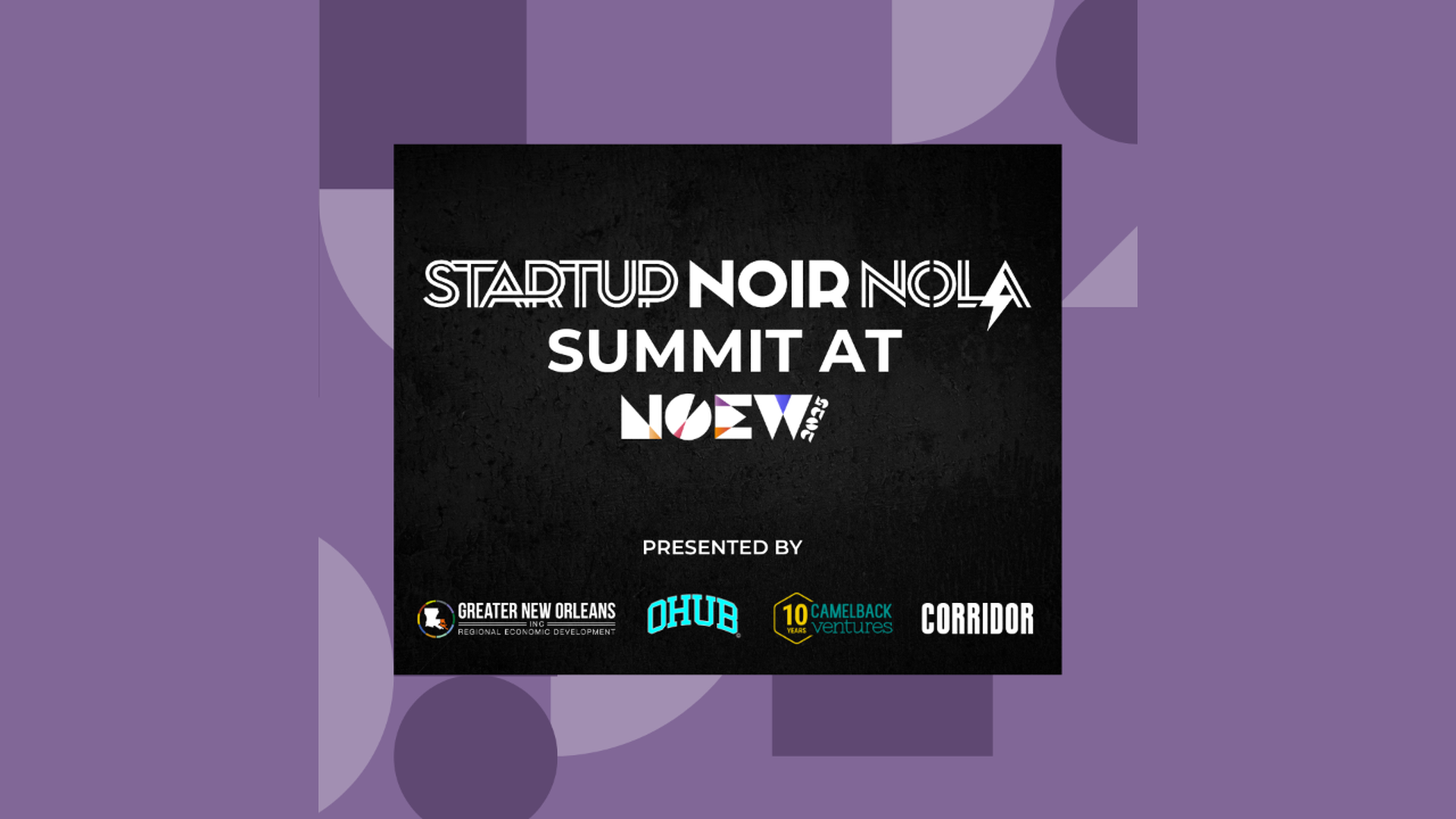 Raising Capital in Challenging Times with Dr. Rodney Sampson and Erik Moore at NOEW 2025