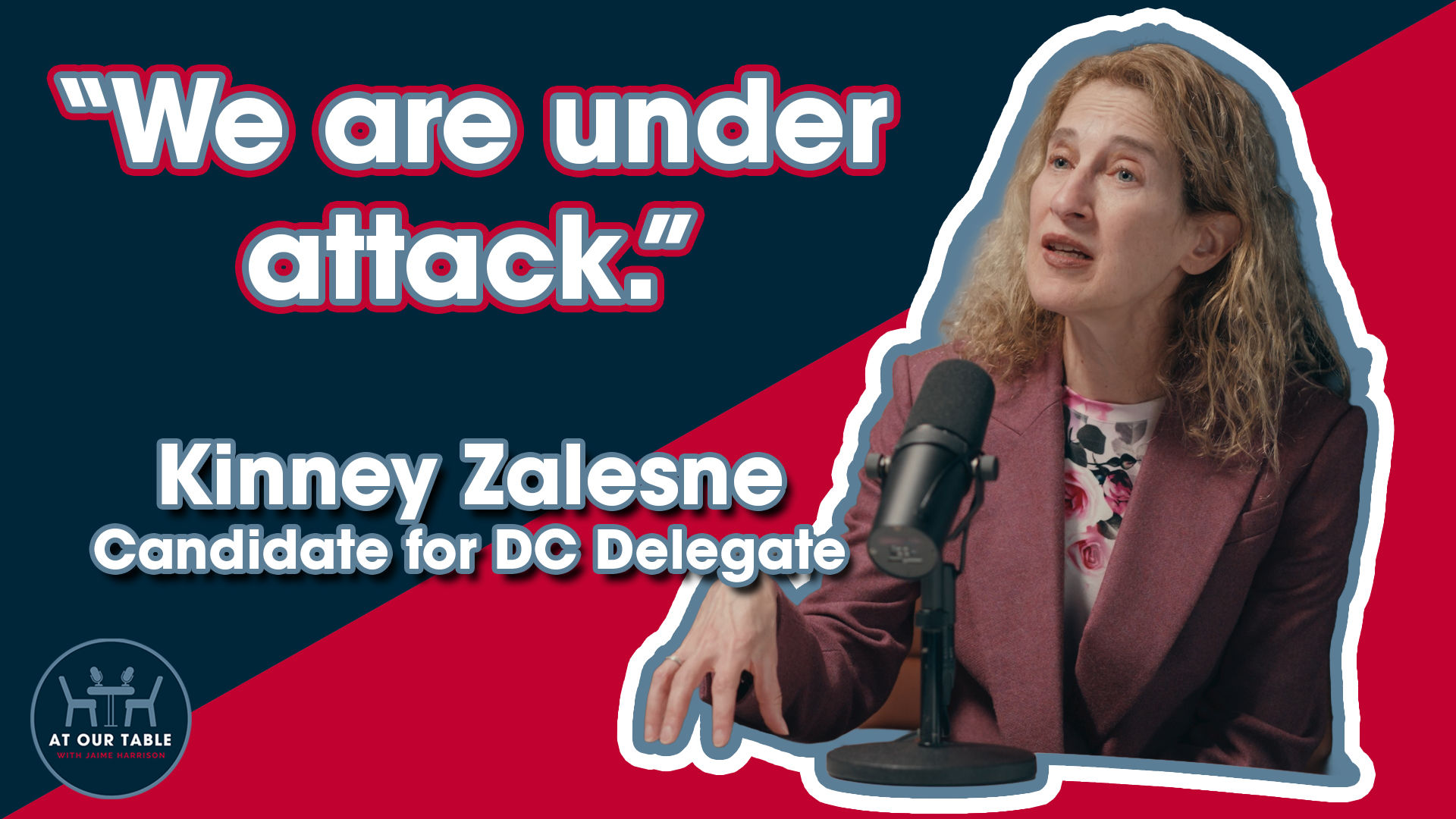 DC Is Under Attack and Kinney Zalesne Is Fighting Back | At Our Table