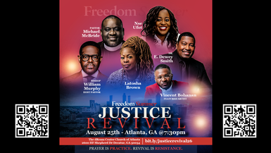 The Freedom Summer Justice Revival - Aug 25, 2026
