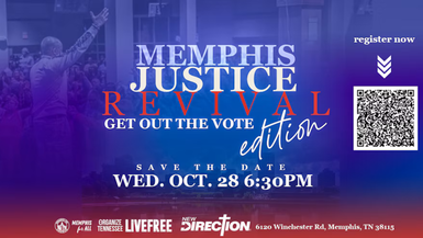 Memphis Justice Revival (Get Out the Vote Edition) - Oct 28, 2026