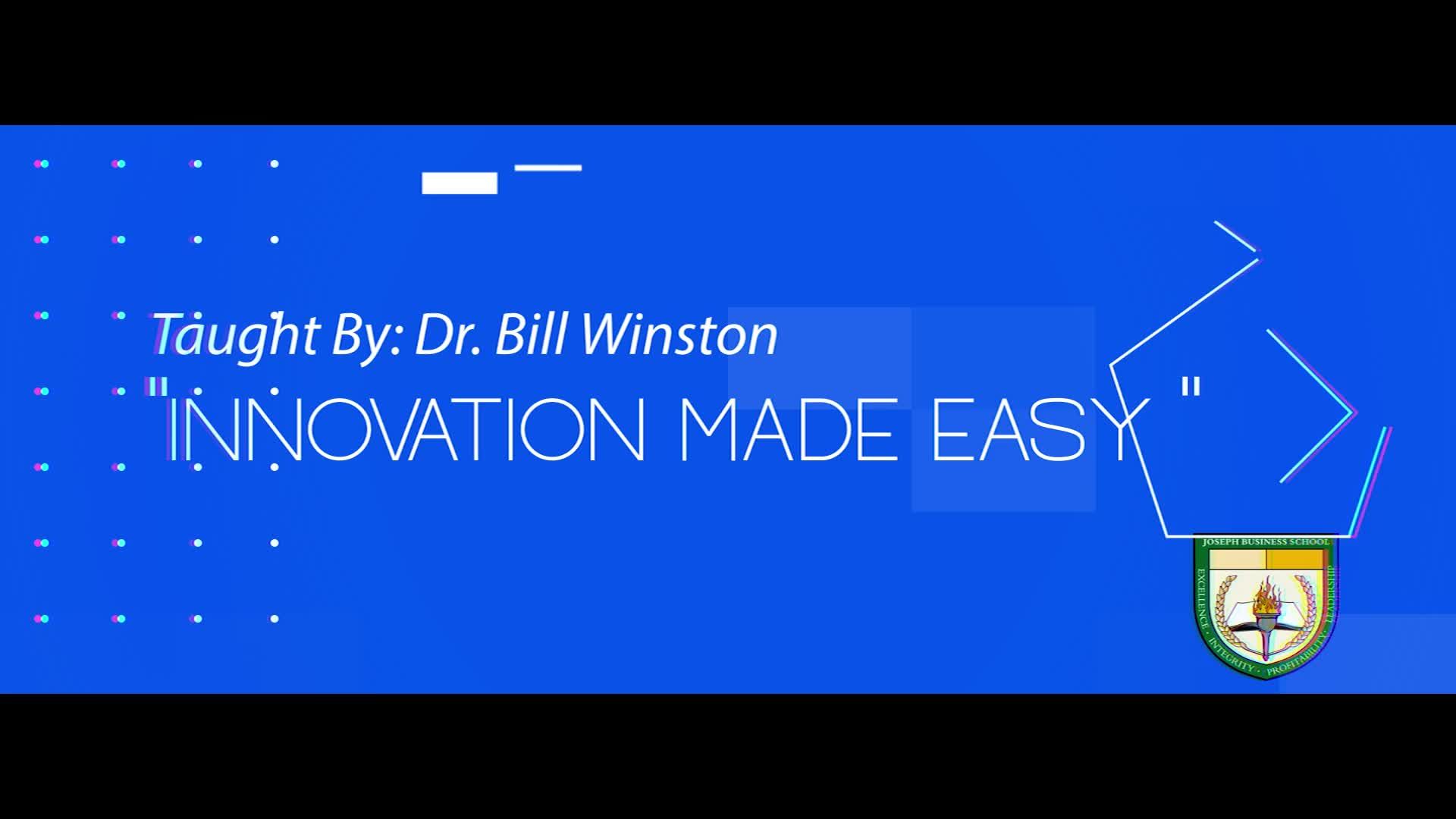 LP1 Class 4 - Innovation